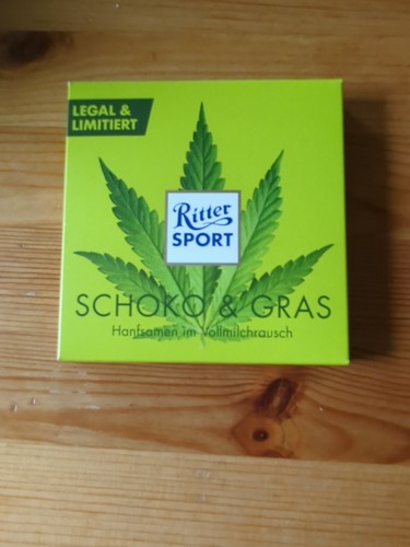 Ritter sport schocko gras - ritter,
