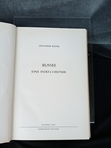 Russee eine dorfchronik 1967 - russee,