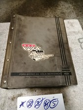 Ford Getriebe V4 / V6 Ersatzteilkatalog  .   Stand  1972 .