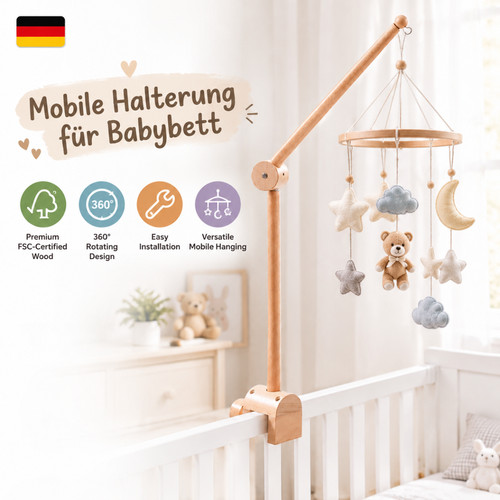 360 baby mobile halterung - baby,