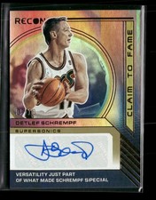2022-23 Panini Recon Claim to