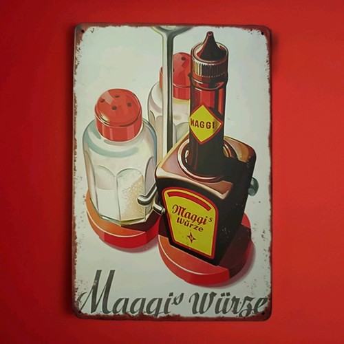 Blechschild maggi s - blechschild, *maggi's