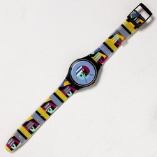 SWATCH GB 141 GOLD INLAY