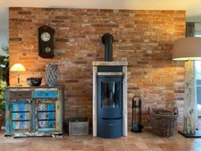 qm Riemchen geschnitten aus alten Ziegelsteinen | Ziegelriemchen Antikriemchen