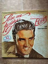 Love Me Tender - Romantic Elvis, Doppelalbum, BMG 1987, Excellent !