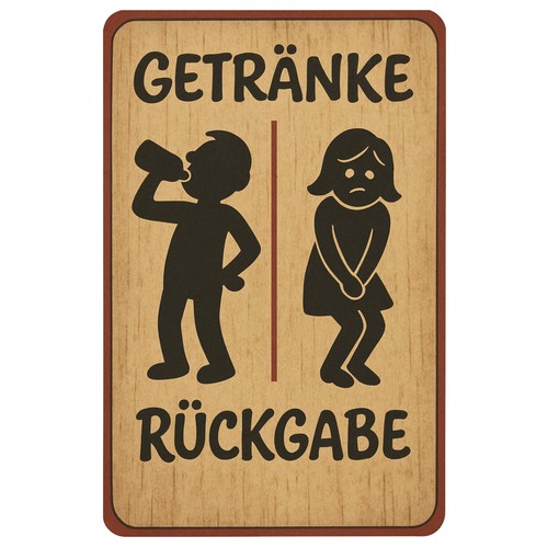 Schild toiletten - wc,