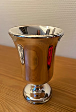 Pokal Becher MEL  Bauernsilber hochwertig Mercantile H: 14