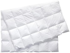 Bettenset Billerbeck  Weiß ca. 135x200cm Bettdecke 80x80 Kopfkissen