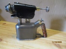 Alte sehr seltene Lötlampe, Bunsenbrenner, Lötbrenner, Heizlampe, Lötlampen,