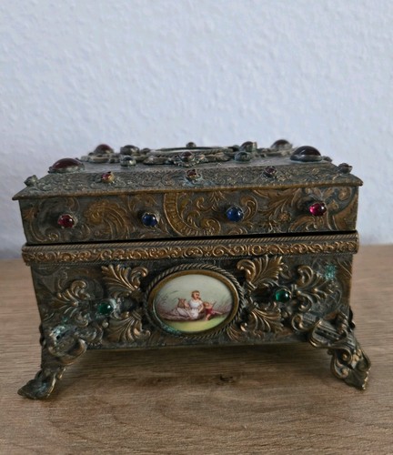Antike schmuckschatulle - antike,