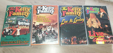 The Kelly Family 4x VHS Kassette z.B. Live in East Germany Sammler rar