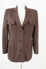 DAKS LONDON Damen Blazer Leinen & Viskose Gr. IT 44 DE 40 