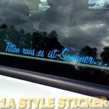 TITTEN raus es ist Sommer