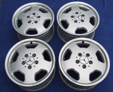 4 Alufelgen 7 x 15 Alu Felgen für Mercedes 190 W 201 202 124 210 SLK AMG Style