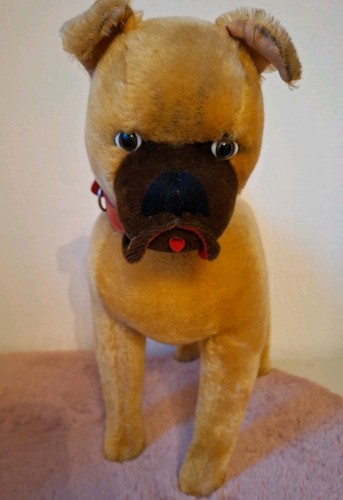 Alt stofftier hund groß - alt,