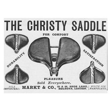 The Christy Fahrradsattel