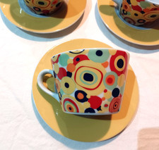 8 Tassen mit Unterteller Kahla