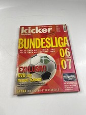 Zeitschrift Kicker Sonderheft Bundesliga 06/07