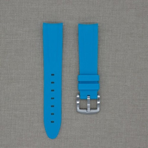Tempomat 21mm blau gummiband - blau,