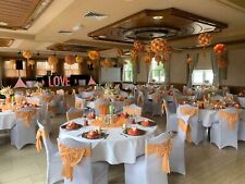 Husse Stuhlhusse Stretch Deko Hochzeitsfeier Hochzeit Feier Party Dekoration