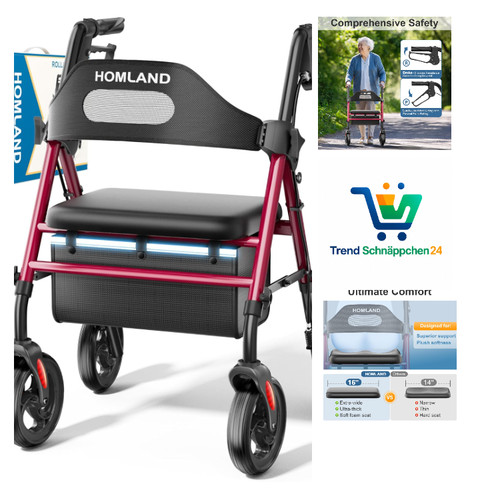 Rollator faltbar leicht - , sitz
