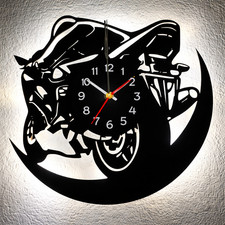 Vinyl Wanduhr - Schallplatte -