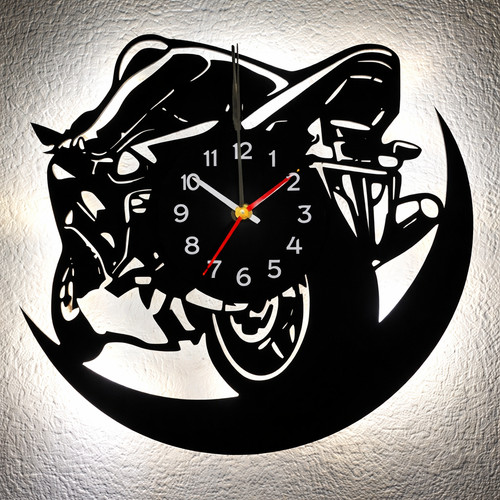 Vinyl wanduhr schallplatte - wanduhr,