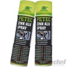 2x 500 mL PETEC ZINK-ALU SPRAY