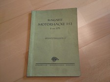 Bungartz Motorhacke H3