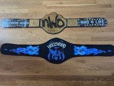 HOLLYWOOD NW O SIGNATURE SERIES WC W WORLD CHAMPIONSHIP REPLICA WRESTLING BELT
