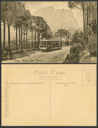 Südafrika alte postkarte - alte,