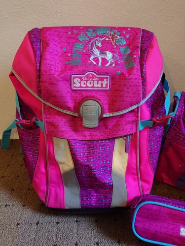 Scout set schulranzen einhorn - scout,