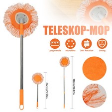 Bodenwischer Wischmop Mopp Mop Wischer Komplettset Mikrofaser Teleskopstiel Set