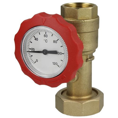 Oeg kugelhahn mit - oeg, thermometer