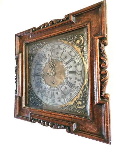 Wanduhr holz antik junghans - holz,