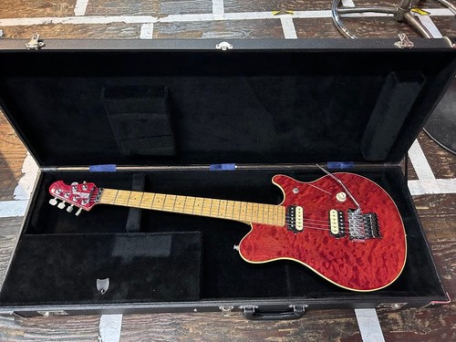 Music man axis red - music, end