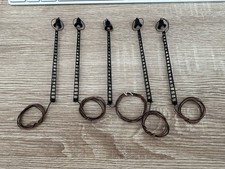 H0 5 Gittermastleuchten Banhbetriebsleuchten guter Zustand alle geprüft (TM)