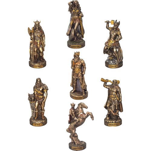 7er set miniatur wikinger - miniatur,