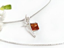 Bernstein Anhänger Silber 925