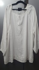 Gina Laura White Gypsy Tunic