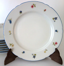 1x (von8) Kuchenteller Seltmann Weiden Marie Luise Streublumen elfenbein