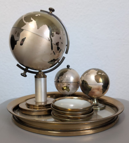 Vintage globus raucherset - vintage, m