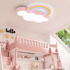 Kinderzimmer Lampe Kinderleuchte Nachtlicht Deckenleuchte Regenbogen Lampe LED