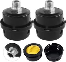 2-Luftfilter Schalldämpfer Geräuschfilter Gewinde Für Luftkompressor 13/16/20mm