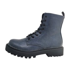 Post Xchange  Damenschuhe Schnürstiefel Blau Freizeit