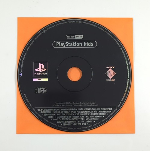Playstation kids ps1 demo disc - playstation,