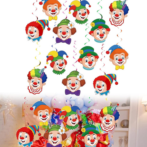 Stück clown girlande - stück,