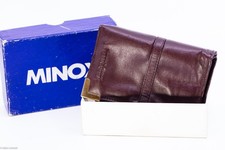 RARE Minox Burgundy Leather