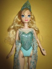 B-267) DISNEY PRINCESS ELSA FROZEN EISKÖNIGIN BARBIE MATTEL PUPPE OHNE FUNKTION
