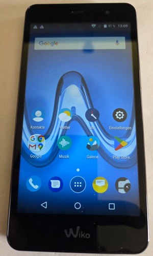Wiko tommy schwarz - 2, android
